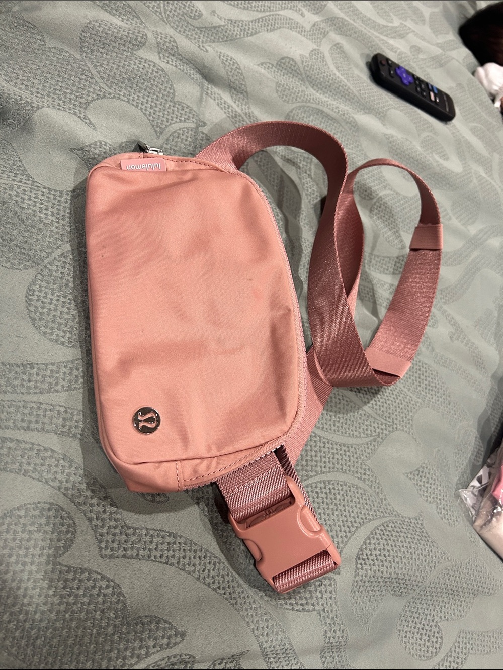 lululemon athletica Dusty Pink Crossbody Belt Bag